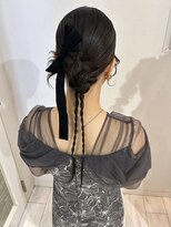 ディティカ サウ(Dityca sow)&nbsp;カチモリヘア/シニヨン/結婚式/参列/お呼ばれヘア/栄ヘアセット