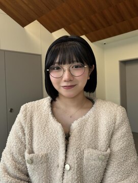 ローレンジウ(LOREN JU) 着物ヘア/ダークアッシュ/ミディアムレイヤーカット/名古屋名駅