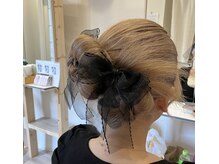 Hair Styling えむの雰囲気（リボンカチモリとふわふわリボン★）