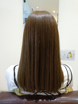 ウェリナ(welina)の写真/次世代型髪質改善縮毛矯正でうるつや美髪ストレートヘアになりませんか？