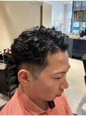 簡単スタイリング！ワンカールパーマ