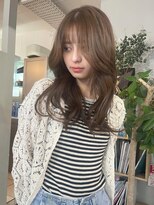 ニルバ(niLva)&nbsp;レイヤーミディ×ブリーチなし透明感オリーブベージュ