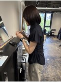 ツヤカラーダークブラウン