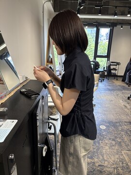 モクレン(mokuren.) ツヤカラーダークブラウン