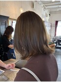 レイヤースタイル/オリーブベージュ