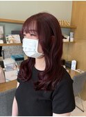 ブリーチ履歴をいかしたカシスレッド