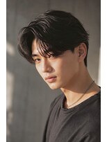 メンズサロン アネロ 名駅(Men's salon anhelo)&nbsp;ニュアンスパーマ×フェザーパーマ×曲がる縮毛矯正×刈り上げ