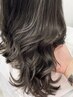 大人の気になる白髪を活かす☆ハイライト＋カラー＋カット￥12500