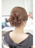 華やかふんわりアップ