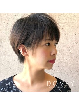 ダヴィ(DOVEY) 【DOVEY】リップラインの小顔コンパクトショートヘア