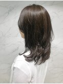 デジタルパーマトリートメント×セミロング【表参道青山原宿】