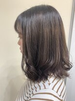 サロンドユー ベルポート本店(SALON DE U)&nbsp;透明感カラーミディアムボブ☆