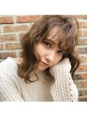 20代30代大人パーマフレンチガーリー((キャラメルベージュ))近藤