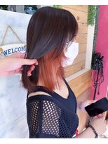 トーク 武庫之荘(TAL'KE)&nbsp;TAL'KE武庫之荘/インナーカラー×オレンジ_95