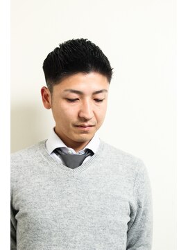 レンゲン(LENGEN) メンズかき上げニュアンスマッシュサイドパート韓国マッシュ45