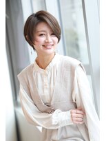 キッカ 朝日ヶ丘(CHICCA) ラフショートボブ