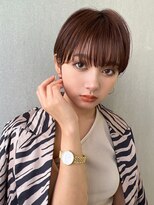 ユー(juu.)&nbsp;new open【juu.】大人かわいいshort bob/pink greige