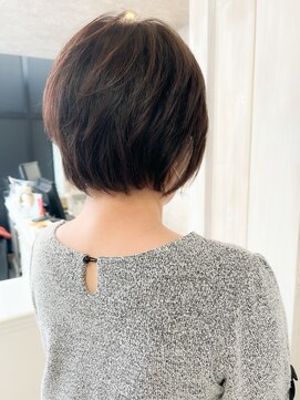 キャアリー(Caary) 福山 丸みショートヘア/ショートボブ/ベリーショートならCaary