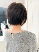 福山 丸みショートヘア/ショートボブ/ベリーショートならCaary