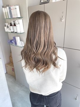 エイト 沖縄豊崎店(EIGHT toyosaki) 【EIGHT 豊崎】ハイブリーチ×ミルクティーベージュ