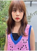 【ARTE表参道/青山】顔まわりレイヤーセミロング×透明感