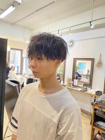 ギフト ヘアー サロン(gift hair salon) ピンパーマでかける外国人風デザイン