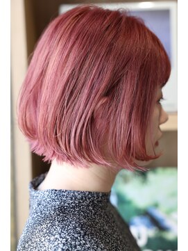 リブロ(liblo) ペールピンクのレイヤーボブ (3)【liblo】