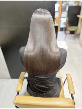 イオエ 元町(ioe) イメチェン/フルバング/似合わせカット/レッドブラウン/髪質改善