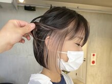 ライフスタイルに合わせたインナーカラーも◎[顔周りレイヤー]