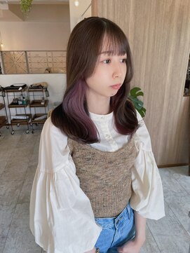 アクシュ(aqush) イヤリングカラー【くびれヘア】