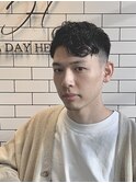 20代 フェードモテ大人パーマ【京都駅】