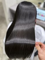 キュア 表参道(CURE)&nbsp;黒髪/グレージュカラー/ココアベージュ/ヘルシーロング/表参道