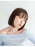 ワイドバング、ボブスタイル