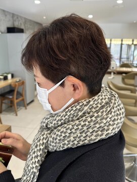 アース 高円寺店(HAIR & MAKE EARTH) 襟足短めショートスタイル!《earth_aoyagi0415》
