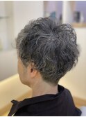 大人女性の素敵なツーブロック
