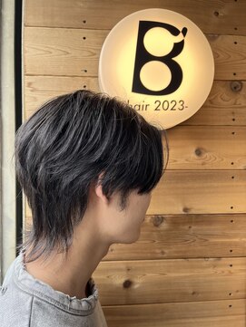 ビーダッシュヘアー2023(B' hair 2023) メンズウルフ