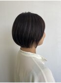 まるみぱっつんボブ