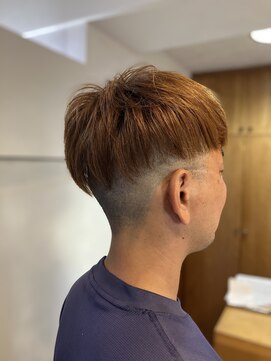 フリースタイル 立川(@.Freestyle) S'グラデ（マッシュ×ツーブロック×刈り上げ）