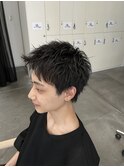 スパイキーショート/ショートヘア/アップバング