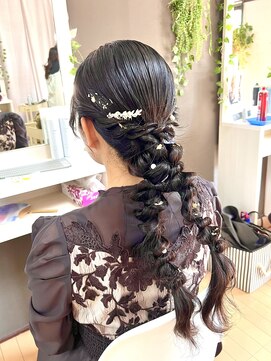 ジェネータ 新横浜店(GENETA) ツイン玉ねぎヘア【新横浜/ヘアセット】