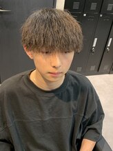 アッドバイケーツー 心斎橋(add by k-two Men's) メンズソフトツイストパーマ/スパイラルパーマ/波巻きパーマ