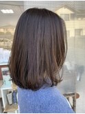 ナチュラルミディアムボブ