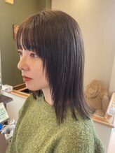 ヘアーサロン コンクエスト(HAIR SALON CONQUEST) 顔周りレイヤースタイル