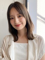 エトラ 渋谷店(etora)&nbsp;小顔 美髪 レイヤーカット イメチェン ワイドバング"
