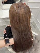 リルミー(Lilme)&nbsp;ブリーチなしで明るめテディベアブラウンに♪新井