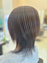 ビーグレイス シモエド店&nbsp;大人かっこいいウルフヘア×40代50代