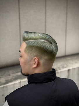 ダムディートウキョウヘアーラウンジ 上野店(DAMDEE TOKYO hair lounge) オリーブカラー