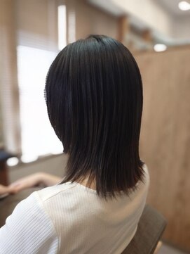フラワーオーガニック(flower organics) 【フラワーオーガニック団原】　～毛先まで美ライン～
