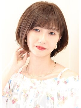 アイ(I.) 【 I. 】30代からのナチュラル前下がりショートボブ 川口