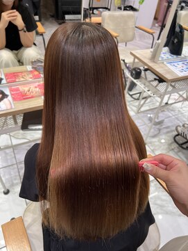 ゼスト フィーノ(ZEST fino) 【中野花純】酸性ストレートで広がり知らずの髪の毛へ!